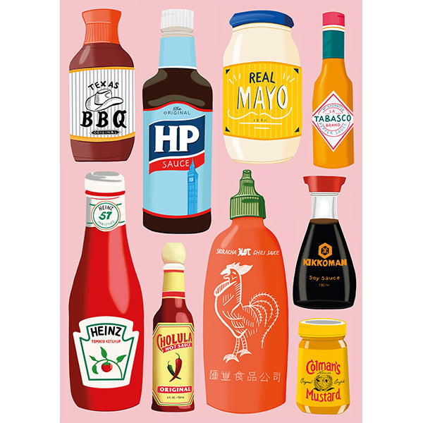 Saucy 1000 Piece Puzzle