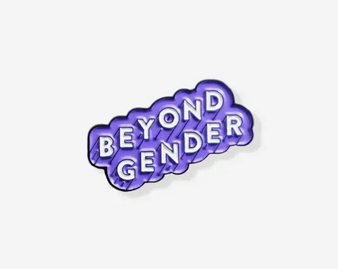 Beyond Gender Enamel Pin