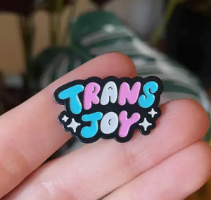 Trans Joy Enamel Pin