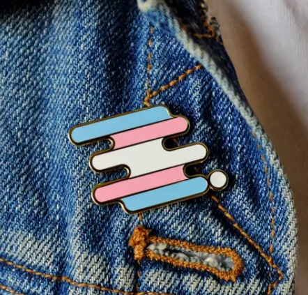 Trans Pride Enamel Pin