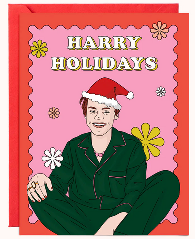 Harry Holidays Greeting Card