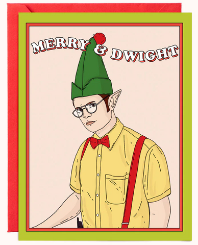Merry & Dwight Greeting Card