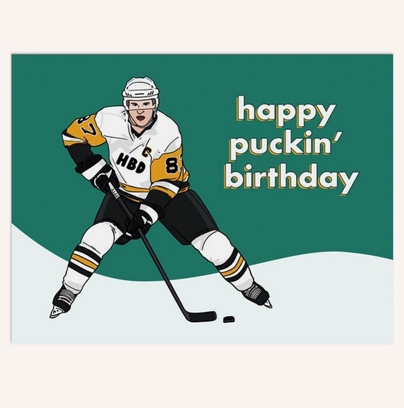 Crosby Puckin Birthday Greeting Card