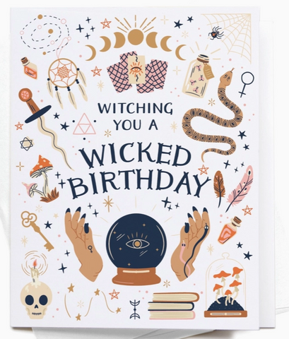 Wicked Birthday Greeting Card