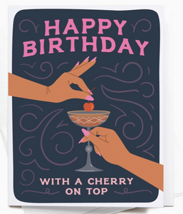 Cherry On Top Greeting Card