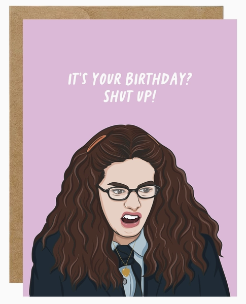 Mia Birthday Greeting Card