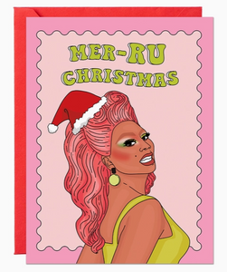 Mer-Ru Christmas Greeting Card