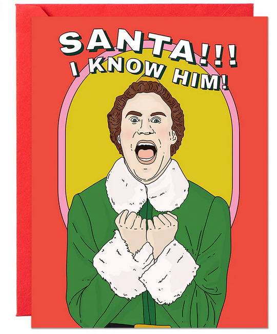 Buddy Christmas Greeting Card