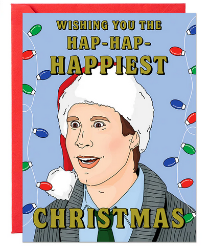 Hap-Hap-Happiest Christmas Greeting Card