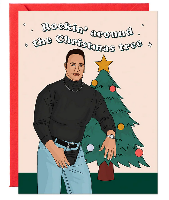 Rockin' Christmas Greeting Card