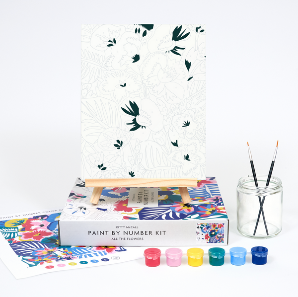 All the Flowers Paint By Number Kit