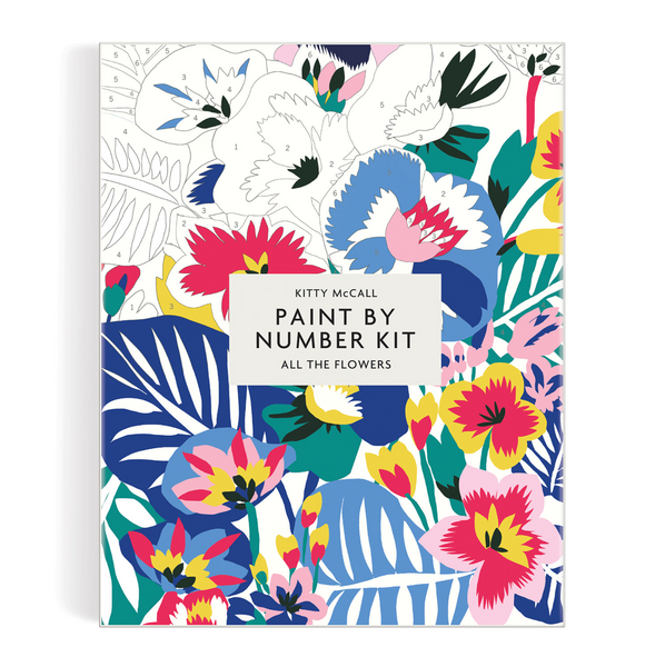 All the Flowers Paint By Number Kit