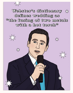 Michael Scott Wedding Greeting Card