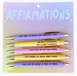 Affirmations Pen Set