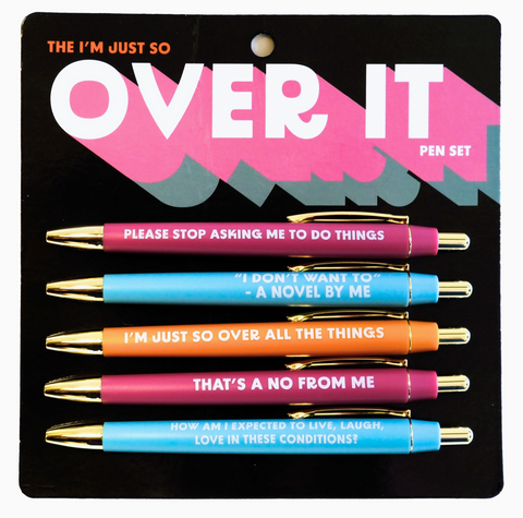 Over It Pen Set