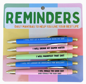 Reminders Pen Set