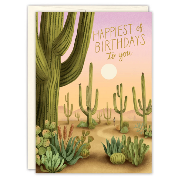 Desert Skies Birthday Greeting Card