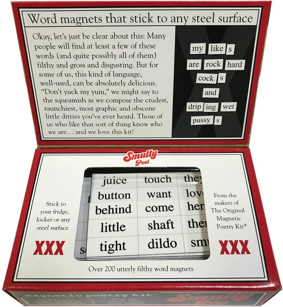 Smutty Poet Magnetic Poetry