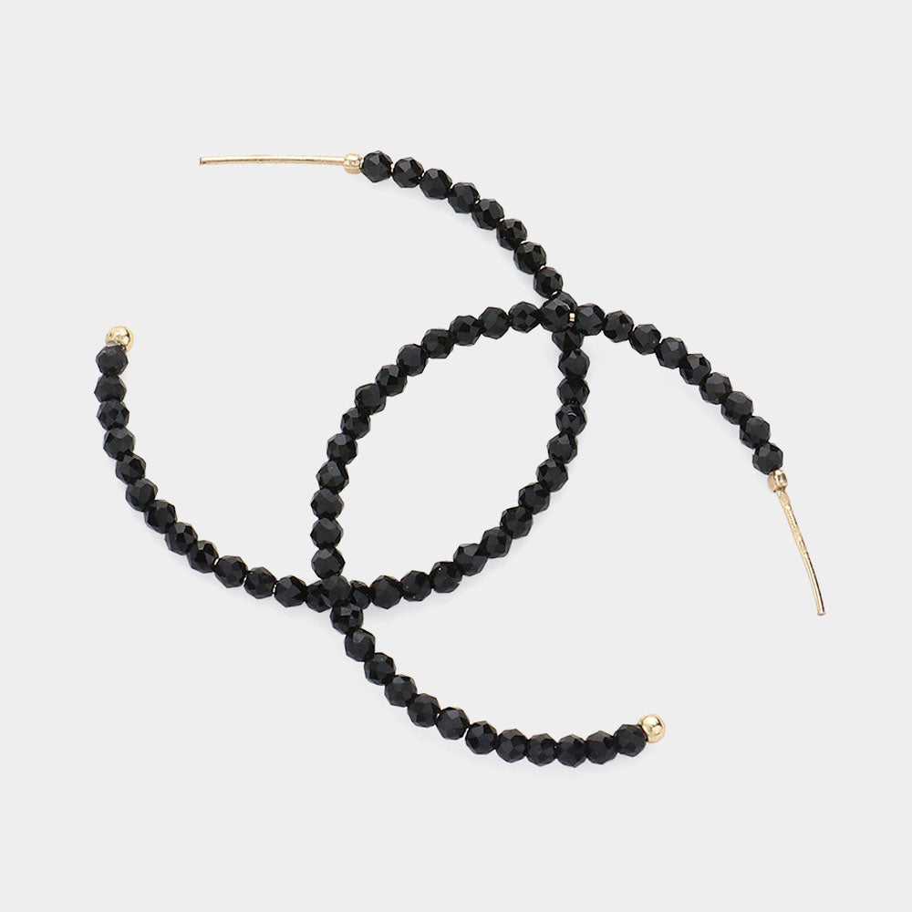 Talia Earrings Black