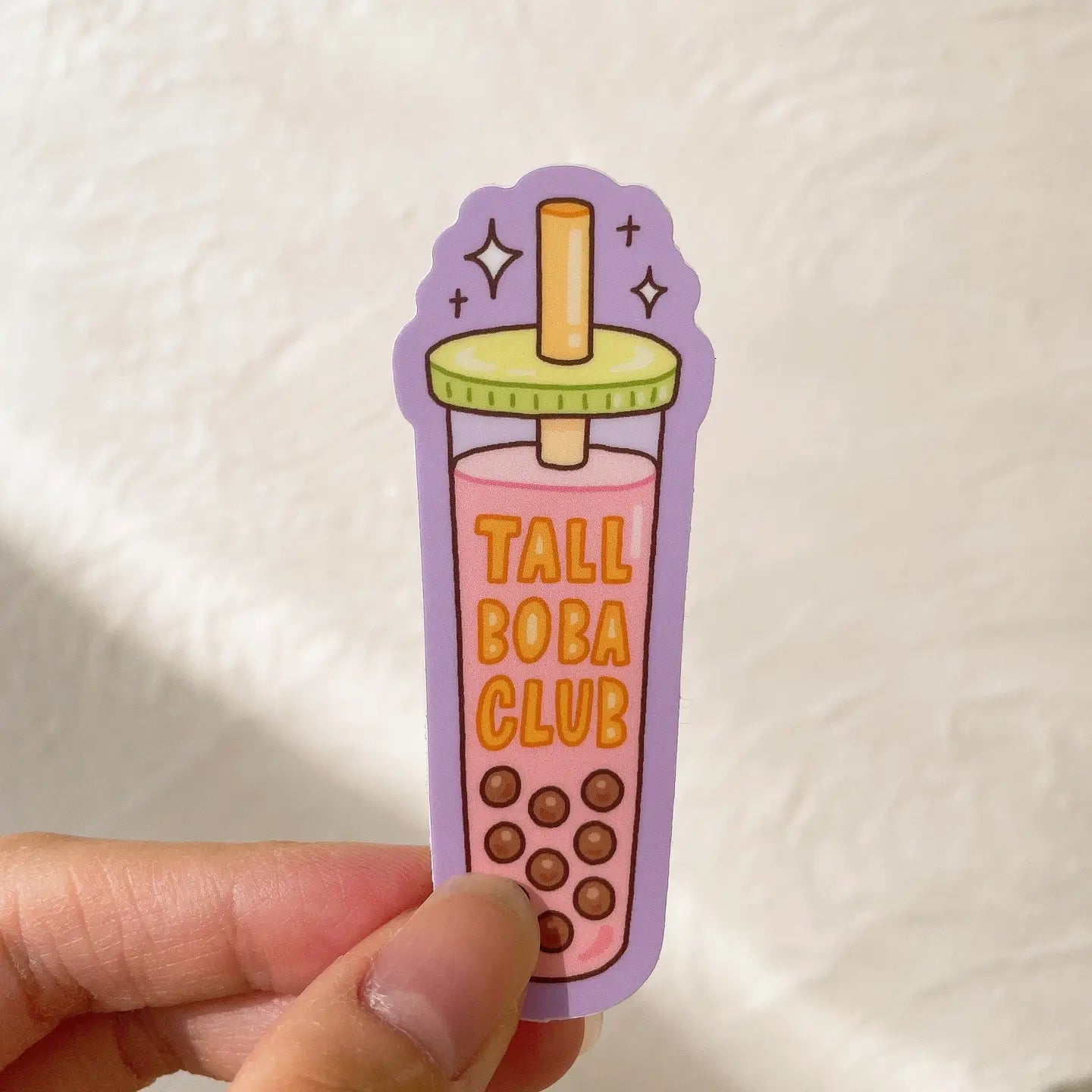 Tall Boba Club Sticker