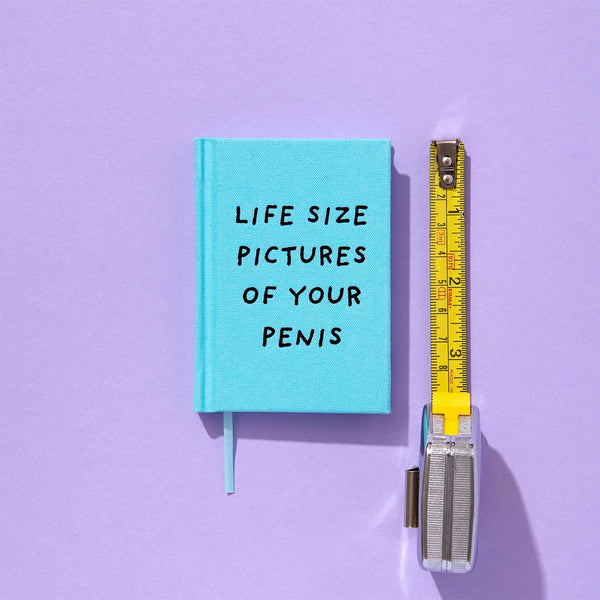 Life Size Pictures of Your Penis Mini Notebook