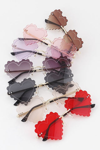 Valentina Heart Sunglasses