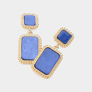 Victoria Earrings Blue