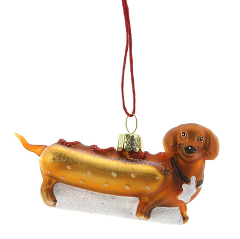 Weiner Hot Dog Ornament