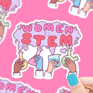 Women in STEM Sticker