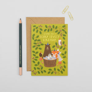 Woodland Party Greeting Card