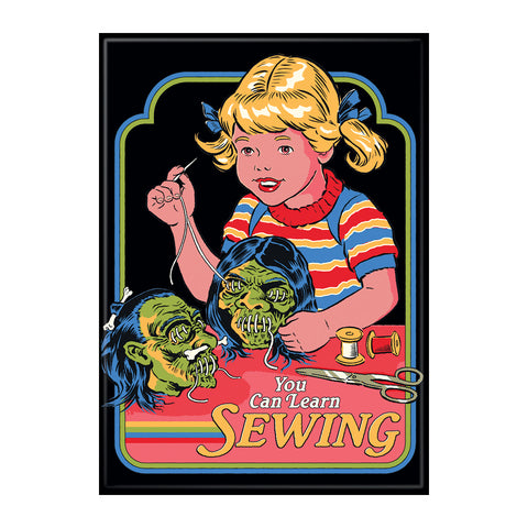 You Can Learn Sewing Magnet