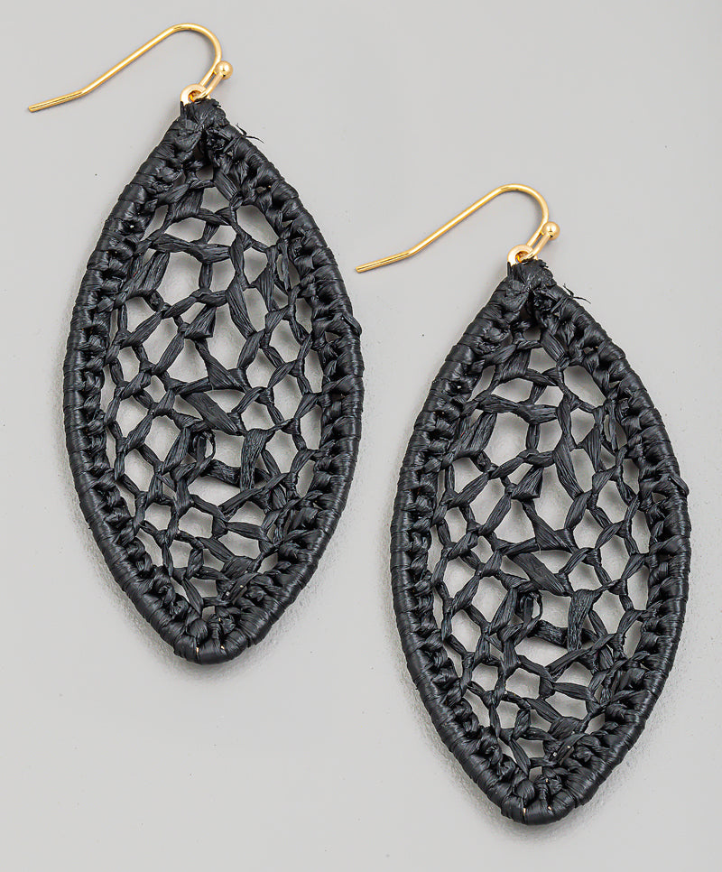 Zayna Earrings Black Combo