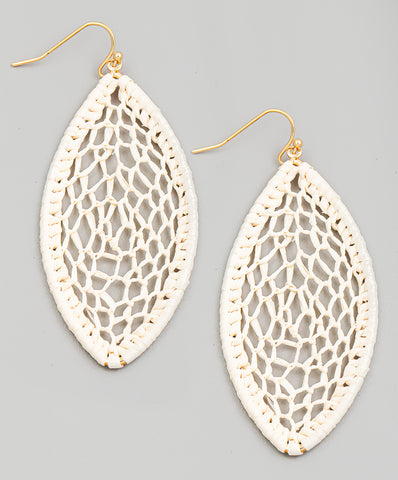 Zayna Earrings Ivory Combo