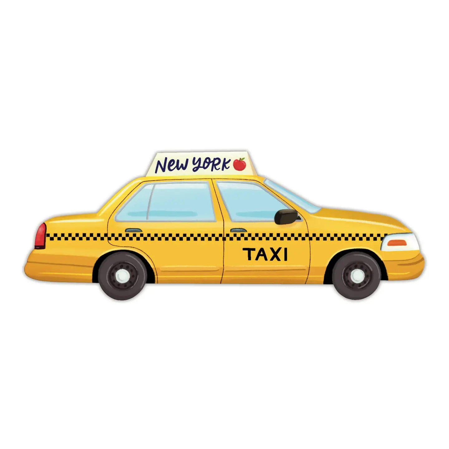 New York Taxi Bookmark