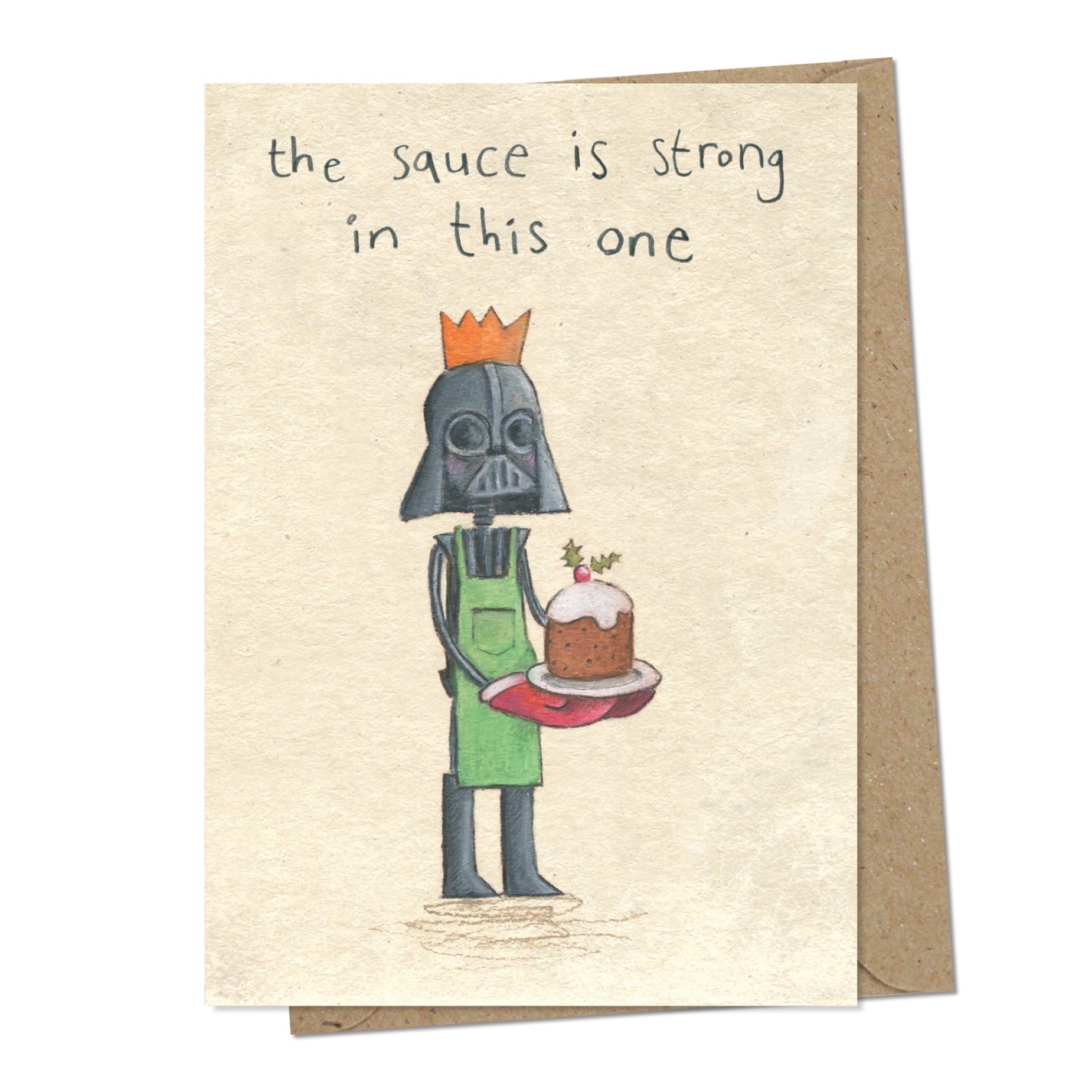 The Sauce Is Strong Greeting Card