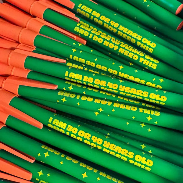 30 or 40 Years Old Pen