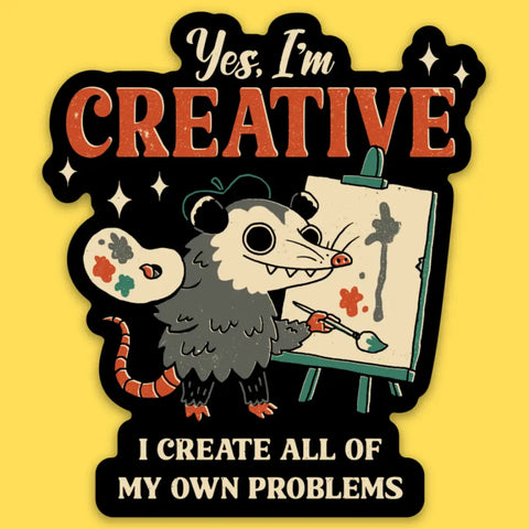 Yes, I'm Creative Sticker