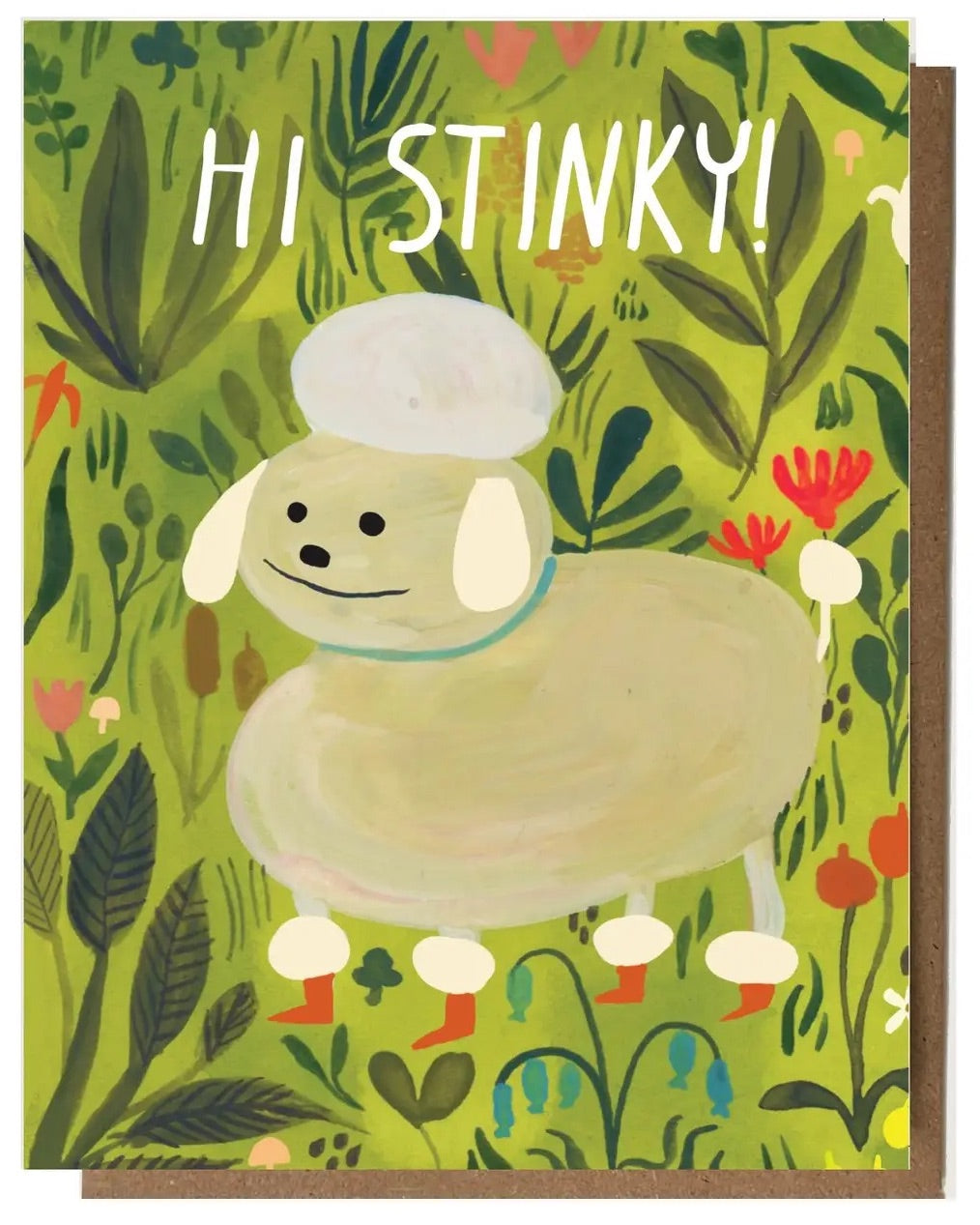 Hi Stinky Greeting Card