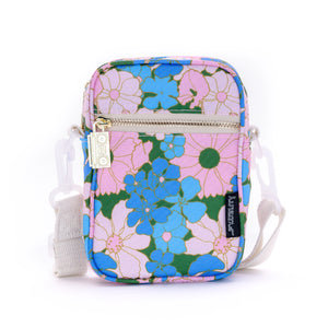 Mini Brick Bag - Retro Floral Pink