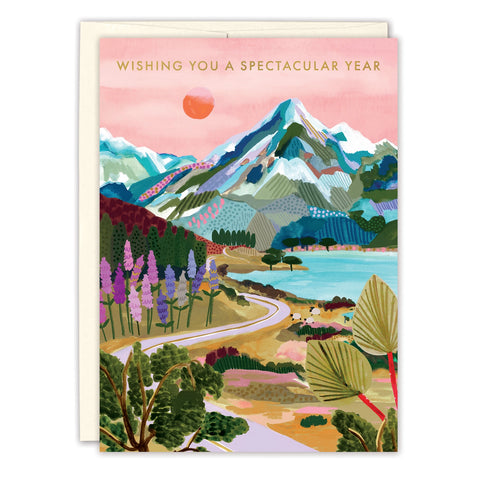 Spectacular Year Greeting Card