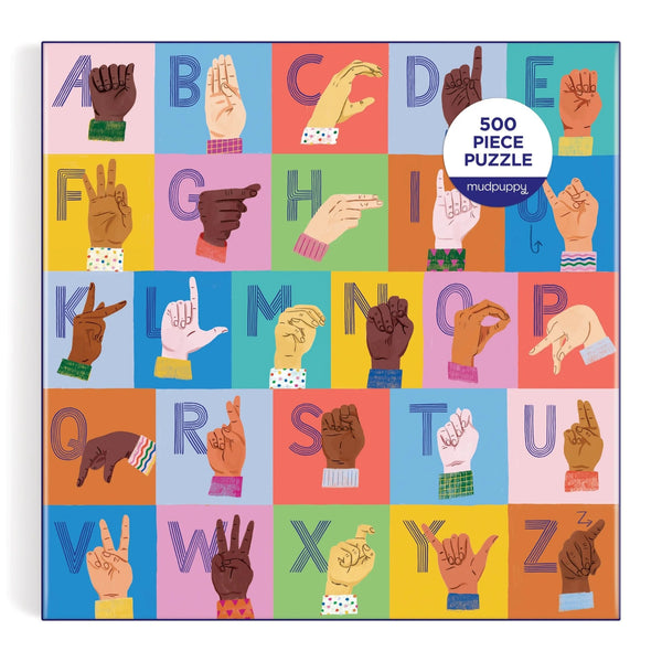 American Sign Language Alphabet Puzzle