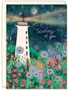 Lighthouse Sympathy Greeting Card