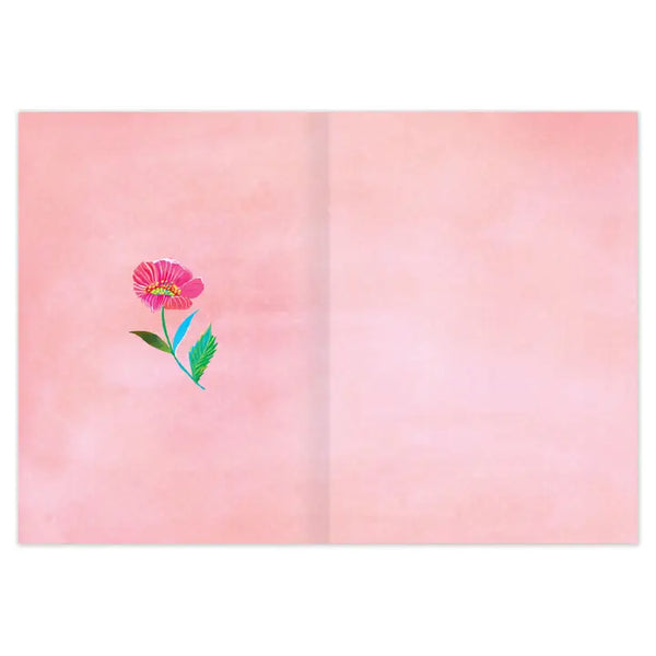 Romantic Florals Greeting Card