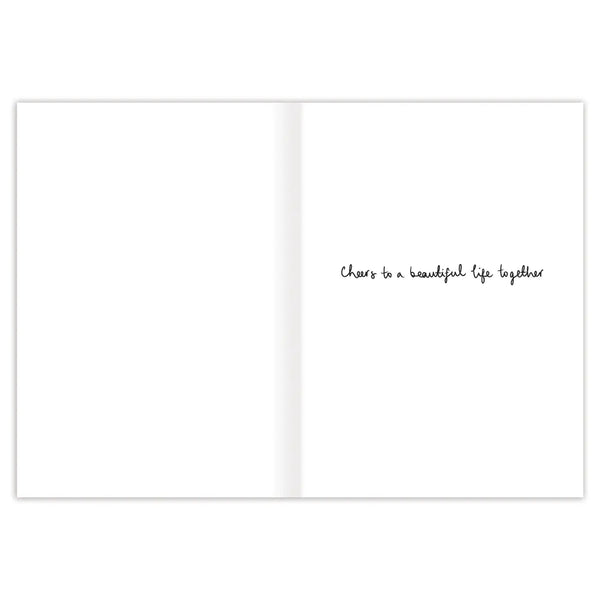 Champagne Anniversary Greeting Card