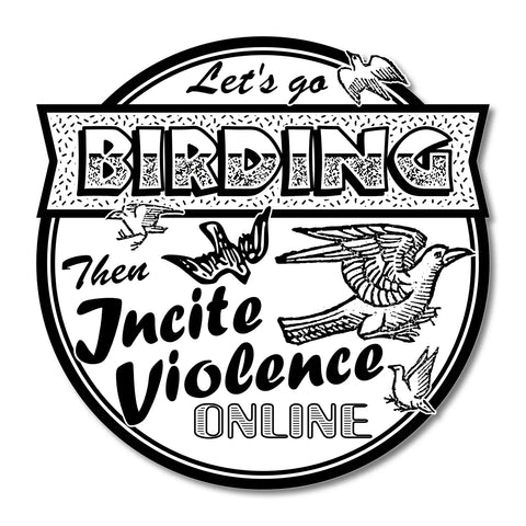 Birding Sticker