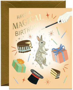 Magical Bunny Greeting Card