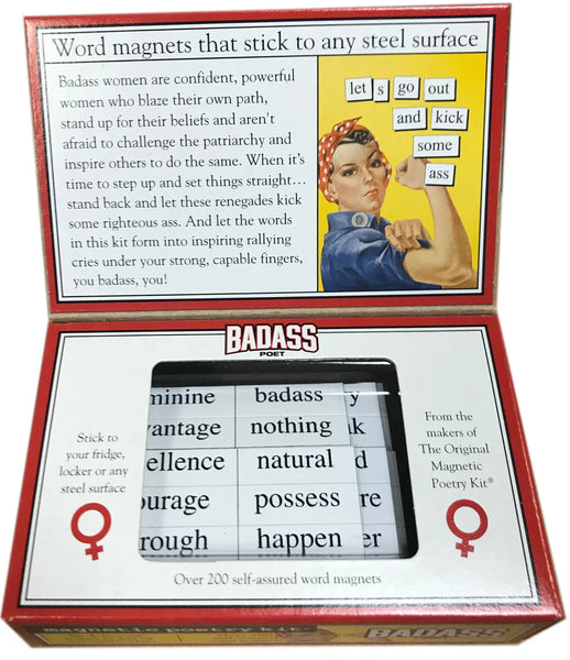 Badass Magnetic Poetry