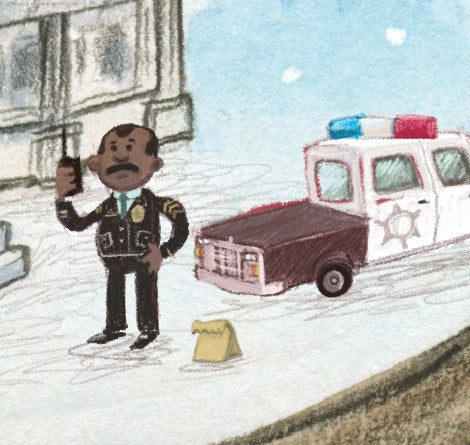 Die Hard Christmas Greeting Card