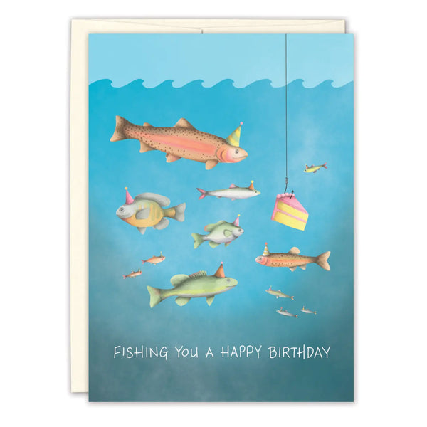 Fishing Birthday Greeting Card