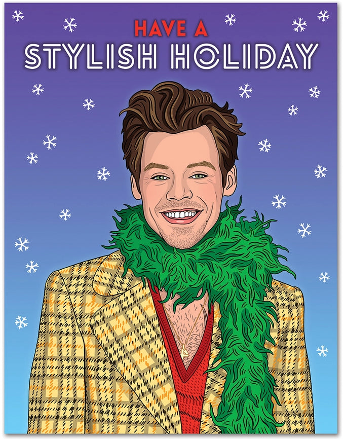 Stylish Holiday Greeting Card